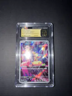 Pokemon Marnie's Morpeko ex 020/019 Rare Holo SV Starter Set CGC 10 Pristine Jap - Image 1