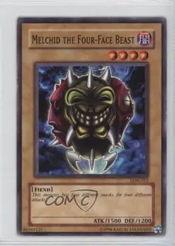 Melchid the Four-Face Beast Unlimited YuGiOh Labyrinth of Nightmare #LON-012 - Image 1