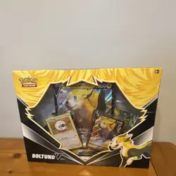 Pokemon TCG Boltund V Box Promo Collection Box Boltund Wooloo 290-85118 English - Image 1