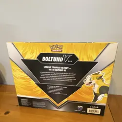 Pokemon TCG Boltund V Box Promo Collection Box Boltund Wooloo 290-85118 English - Image 2