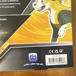 Pokemon TCG Boltund V Box Promo Collection Box Boltund Wooloo 290-85118 English - Image 3