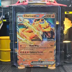 Charizard ex 151 Ultra Rare Pokemon TCG 006/165 Scarlet & Violet - Image 1