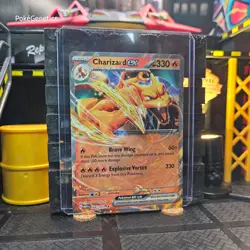 Charizard ex 151 Ultra Rare Pokemon TCG 006/165 Scarlet & Violet - Image 3