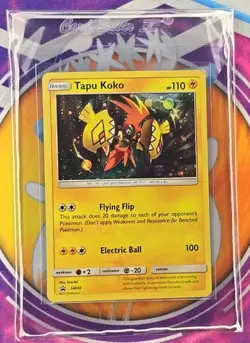 🔥Tapu Koko SM30 Holo Bleed Black Star Promo 2017 Pokemon Card LP-NM👍📈 - Image 3
