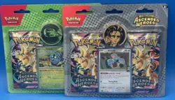 2 Pokemon TCG ME2.5 Ascended Heroes 2-Pack Blister Bundle Larry Erika Sealed New - Image 1