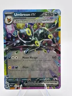 Pokemon Umbreon ex - 060/131 SV: Prismatic Evolutions Double Rare NM - Image 1