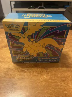 Mega Ascended Heroes Pokemon Center Elite Trainer Box ETB Factory Sealed + Case - Image 1
