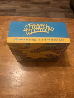 Mega Ascended Heroes Pokemon Center Elite Trainer Box ETB Factory Sealed + Case - Image 2