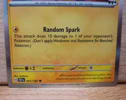 Pikachu 051/162 Temporal Forces (2026 Pokemon Day Stamp) Cosmos Holo NM - Image 3