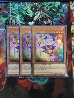 Yugioh 3x Performage Trick Clown BLRR-EN060 Ultra Rare 1st Ed NM - Image 1