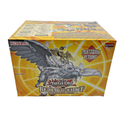 YU-GI-OH! TCG REALM OF LIGHT STRUCTURE DECK 1ST EDITION SEALED DISPLAY - Image 1