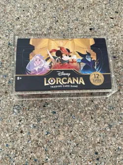 Disney Lorcana The First Chapter Booster Box Sealed 1st Print 053123CM2 - Image 1