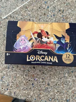 Disney Lorcana The First Chapter Booster Box Sealed 1st Print 053123CM2 - Image 2