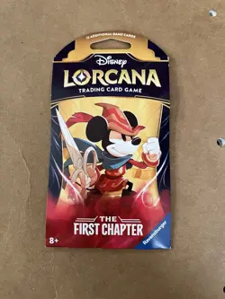 Disney Lorcana TCG The First Chapter Booster Blister Sealed (1) One Blister Pack - Image 1