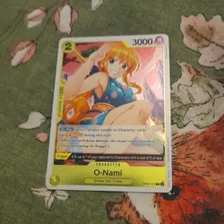 O-Nami OP06-101 Rare Foil Wings of the Captain One Piece Card - Image 1