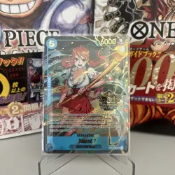 One Piece TCG OP11-054 Nami 3rd Anniversary Alt Art English - Image 1