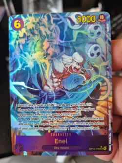 One Piece Enel OP15-118 Alternate Alt Art SEC Adventure on Kami's Island - Image 1