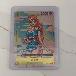 ONE PIECE Card NAMI O-Nami OP06-101 Promo 2nd ANNIVERSARY GUIDE Japanese! - Image 3