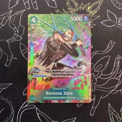 Roronoa Zoro (OP13-037) OP13-037 Adventure on Kami's Island Foil Treasure Rare - Image 1