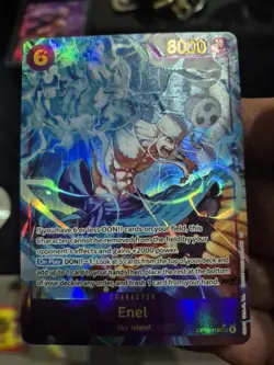 One Piece Enel OP15-118 Alternate Alt Art SEC Adventure on Kami's Island - Image 1