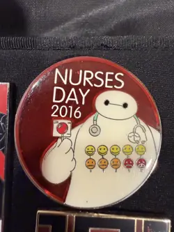 Disney Big Hero 6 Six Baymax Nurse's Day 2016 LE Pin - Image 1