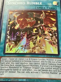 Crimson Dragon + Synchro Rumble + Ancient Fairy Life Dragon & More! | YuGiOh! - Image 5