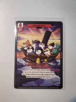 CROSS THE RIVER *EPIC RARE* - Vibes TCG Card. 22/150. Legend of the Lils - Image 1