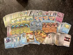 pokemon 151 bulk 320 card lot! common/uncommon holo/reverse-promos-12 ex -1 gold - Image 1