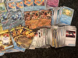 pokemon 151 bulk 320 card lot! common/uncommon holo/reverse-promos-12 ex -1 gold - Image 4