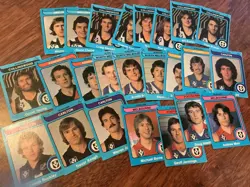 VFL TRADING CARD LOT / BUNDLE INCOMPLETE SETS SCANLENS 1978, 1980, 1988 - Image 3