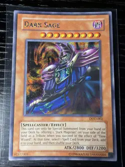 2004 Yu-Gi-Oh Dawn of Destiny Promos Dark Sage #DOD-002 - NM - Image 1