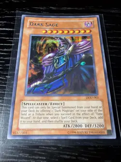 2004 Yu-Gi-Oh Dawn of Destiny Promos Dark Sage #DOD-002 - NM - Image 2