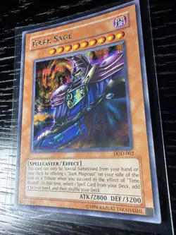 2004 Yu-Gi-Oh Dawn of Destiny Promos Dark Sage #DOD-002 - NM - Image 3
