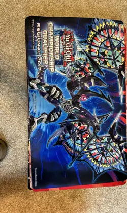 Dark Requiem XYZ Dragon WCQ Regional 2017 Yugioh Official Konami Playmat - Image 1