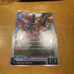 Guncannon - Gundam Card Game #GD01-004 - GD01 - NM Foil Newtype Rising Single - Image 1