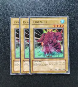 Yu-Gi-Oh - Kabazauls 3X - Full Playset - Image 1