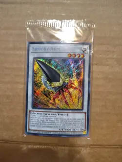 YuGiOh! - Armory Arm HAC1-EN176 Secret Rare Limited Edition Mint New Sealed! - Image 1
