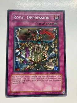 USA Seller Yugioh Royal Oppression DB2-EN200 RARE LP / MP - Image 1