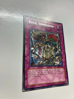 USA Seller Yugioh Royal Oppression DB2-EN200 RARE LP / MP - Image 2