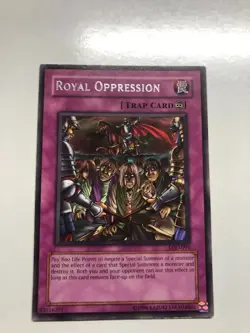 USA Seller Yugioh Royal Oppression LOD-091 Rare LP - Image 1