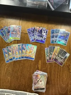 One Piece lot SR ,alt arts,sec,dons (66) Super Pre-Release captain kid bgs 9.5 ! - Image 4