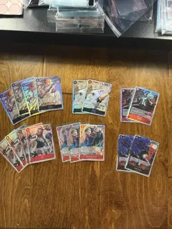 One Piece lot SR ,alt arts,sec,dons (66) Super Pre-Release captain kid bgs 9.5 ! - Image 5