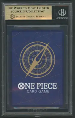 BGS 10 One Piece TCG EXCLUSIVE Asia Mini Tin Vol 2 Nami Promo Foil P-112 - Image 2