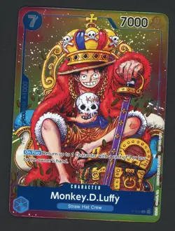2024 One Piece EN Convention Exclusive Foil #043 Monkey D. Luffy - Image 1