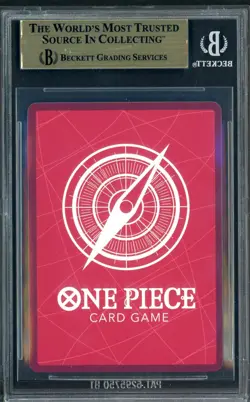 2025 ONE PIECE PROMOS BVB X ONE PIECE MATCH DAY 2025 003 MONKEY D. LUFFY BGS 9.5 - Image 2