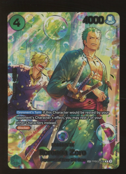 2026 ONE PIECE OP14 EB04 #006 The Azure Sea's Seven Roronoa Zoro SP ALT - Image 1