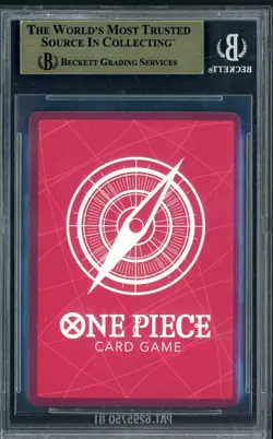 2025 ONE PIECE PROMOS BVB X ONE PIECE MATCH DAY 2025 003 MONKEY D. LUFFY BGS 9.5 - Image 2