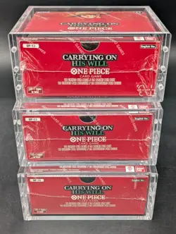 Lot (3) One Piece OP-13 Carrying On His Will English Booster Boxes Sealed - Image 5