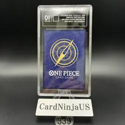 TAG GEM MINT 10 Boa Hancock (Alt Art) EB03-026 SR ONE PIECE Heroines Edition 339 - Image 2