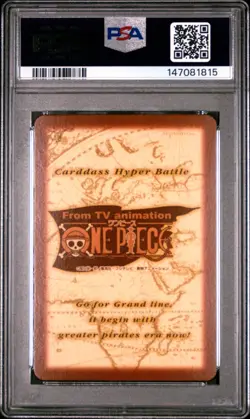 2001 Japanese One Piece CHB Straw Hat Crew C532 PSA 10 GEM MINT Grand DX - Image 4